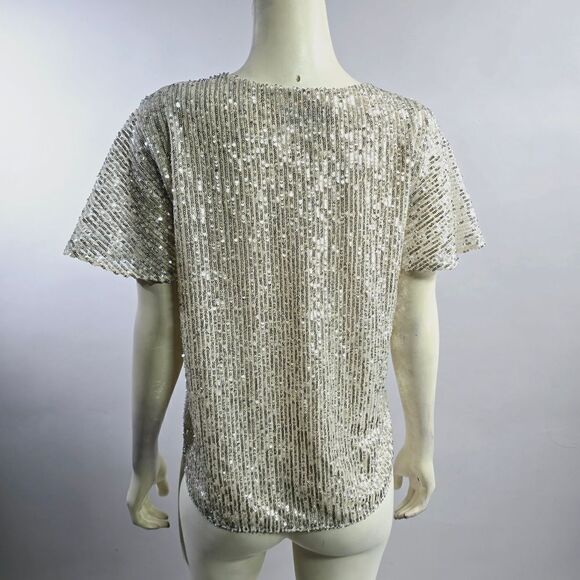Loft small sequin top R15 - Picture 2 of 4